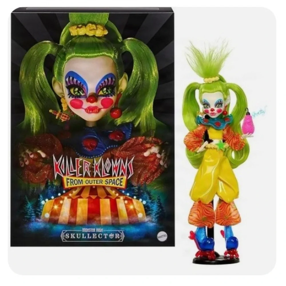 Monster High Skullector Killer Klowns Doll Sealed Factory Shipper Box New